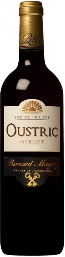 Bernard Magrez, "Oustric" Merlot, Vin de Pays d'Oc