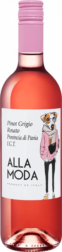"Alla Moda" Pinot Grigio Rosato, Provincia di Pavia IGT